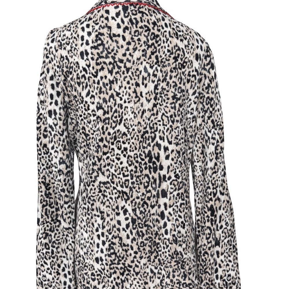Marc Cain Luxury Leopard Knit Jacket | Cashmere Blend | EU 38 - Picture 5 of 5